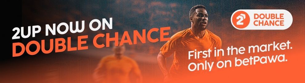 2UP now on double chance - only on betPawa