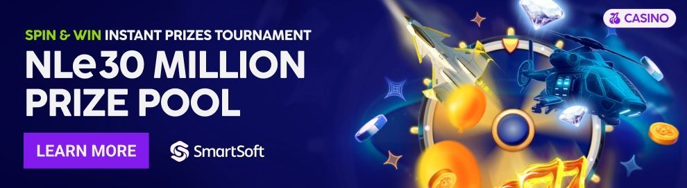SL Smartsoft Spin & Win Tournament April 26 