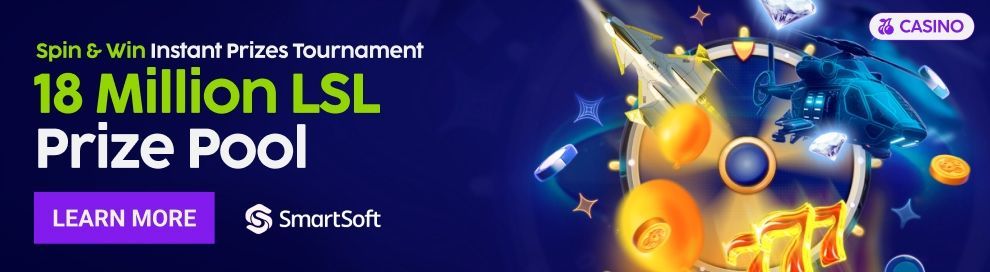 LS Smartsoft Spin & Win Tournament April 26 